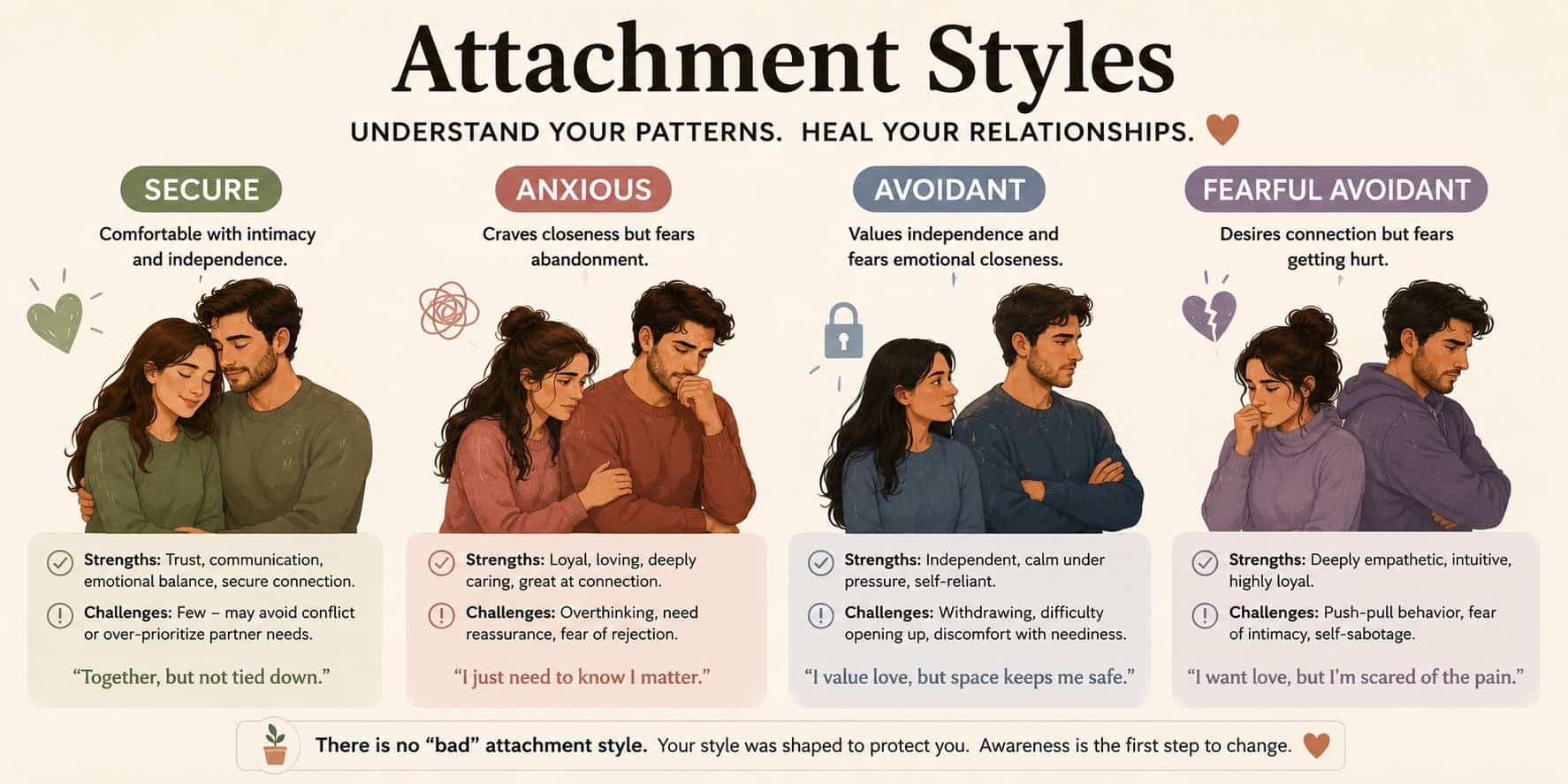 Attachment style test — understand your relationship patterns