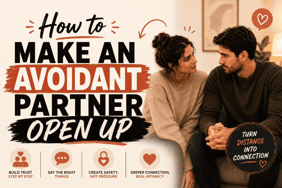 How to Make an Avoidant Partner Open Up