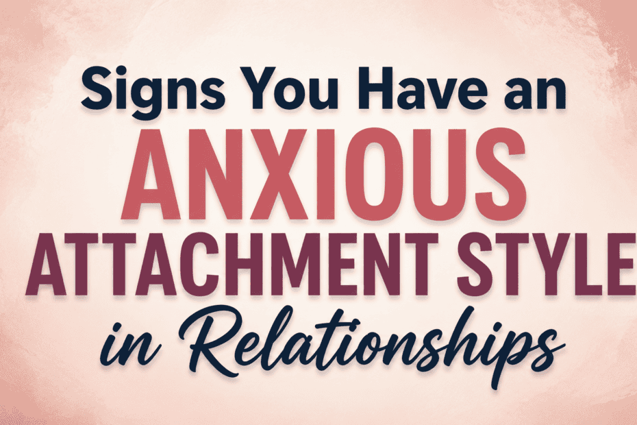 Anxious Attachment Style